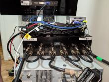 Back Of Repeater, Duplexer, & Wires-X Node Server